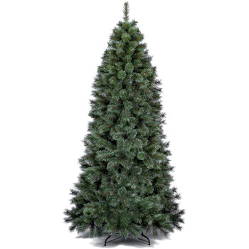 Brad artificial premium Kring Darwin, frosted/varfuri albe, slim, PP/PVC, ace 3D, 210 cm, Verde Brad artificial premium Kring Darwin, frosted/varfuri albe, slim, PP/PVC, ace 3D, 210 cm, Verde