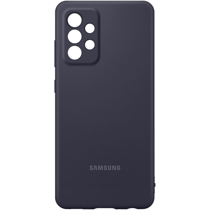 Защитен калъф Samsung Silicone Cover за Galaxy A52 / A52 5G, Dark Gray