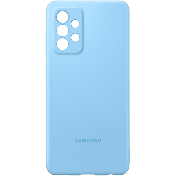 Защитен калъф Samsung A52 Silicone Cover, За A52, Blue