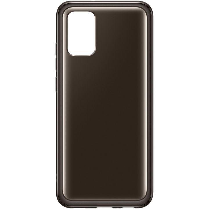 Предпазен калъф Samsung Soft Clear Cover за A02s, Black