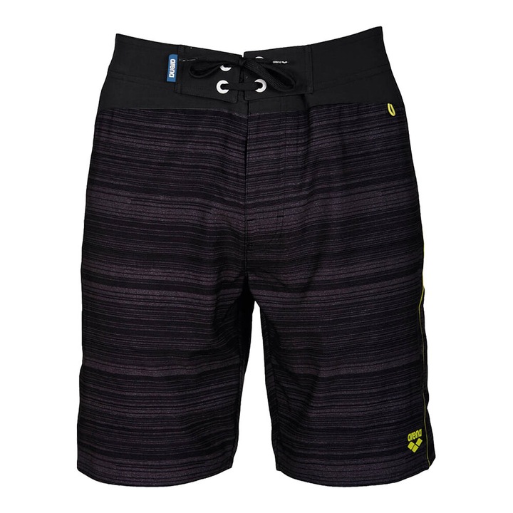 Мъжки плувни шорти Arena Printed Long Bermuda Short, черни, XL