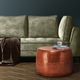 Маса за кафе WOMO-DESIGN, Алуминиева сплав, Мед, Ръчна изработка, 53 см
