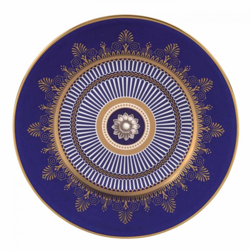 Farfurie 20 cm, portelan, colectia Anthemion Blue