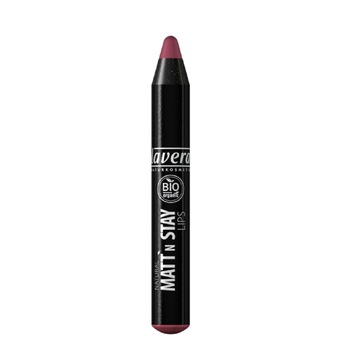 Creion ruj bio Matt'n Stay Lips 06 Berry 3,1 g Lavera Creion ruj bio Matt'n Stay Lips 06 Berry 3,1 g Lavera