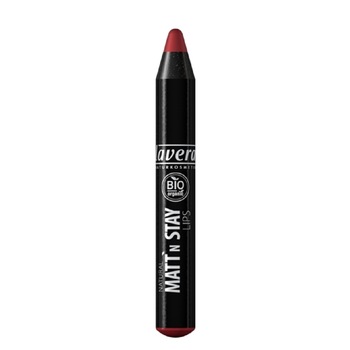 Creion ruj bio Matt'n Stay Lips 03 Red 3,1 g Lavera Creion ruj bio Matt'n Stay Lips 03 Red 3,1 g Lavera