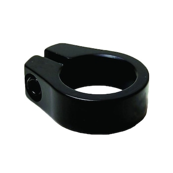 Colier tija sa bicicleta, din aluminiu, diametru 28.6 mm, negru Colier tija sa bicicleta, din aluminiu, diametru 28.6 mm, negru
