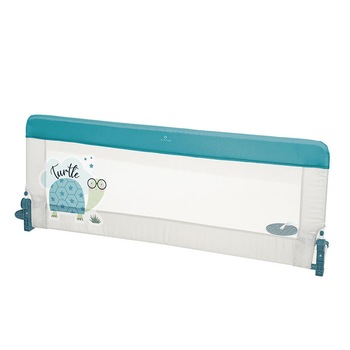 Bariera protectie pat rabatabila 150/59 cm, pentru somiera adancita Olmitos Turtle, turcoaz Bariera protectie pat rabatabila 150/59 cm, pentru somiera adancita Olmitos Turtle, turcoaz