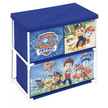 Organizator pentru jucarii cu structura metalica Paw Patrol,53 x 30 x 60 cm Organizator pentru jucarii cu structura metalica Paw Patrol,53 x 30 x 60 cm