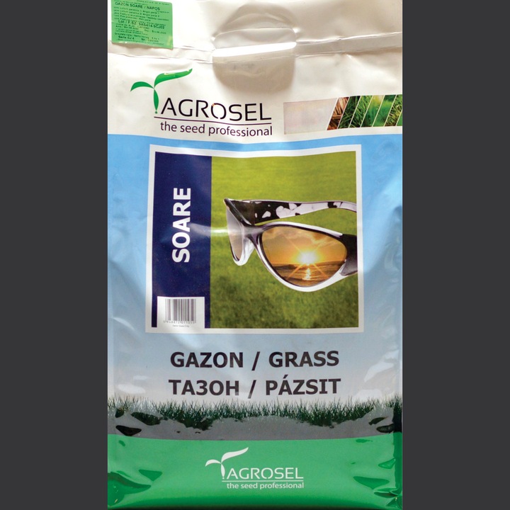 Seminte de gazon Soare, Agrosel, 5 kg