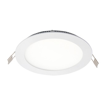 Spot LED, Ecoplanet, 6W, 450LM, lumina calda 3000k, incastrabil, rotund D120mm, alb Spot LED, Ecoplanet, 6W, 450LM, lumina calda 3000k, incastrabil, rotund D120mm, alb