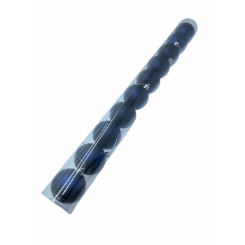 Set 10 globuri brad, Atelier, Rotund, Albastru regal, 6cm Set 10 globuri brad, Atelier, Rotund, Albastru regal, 6cm