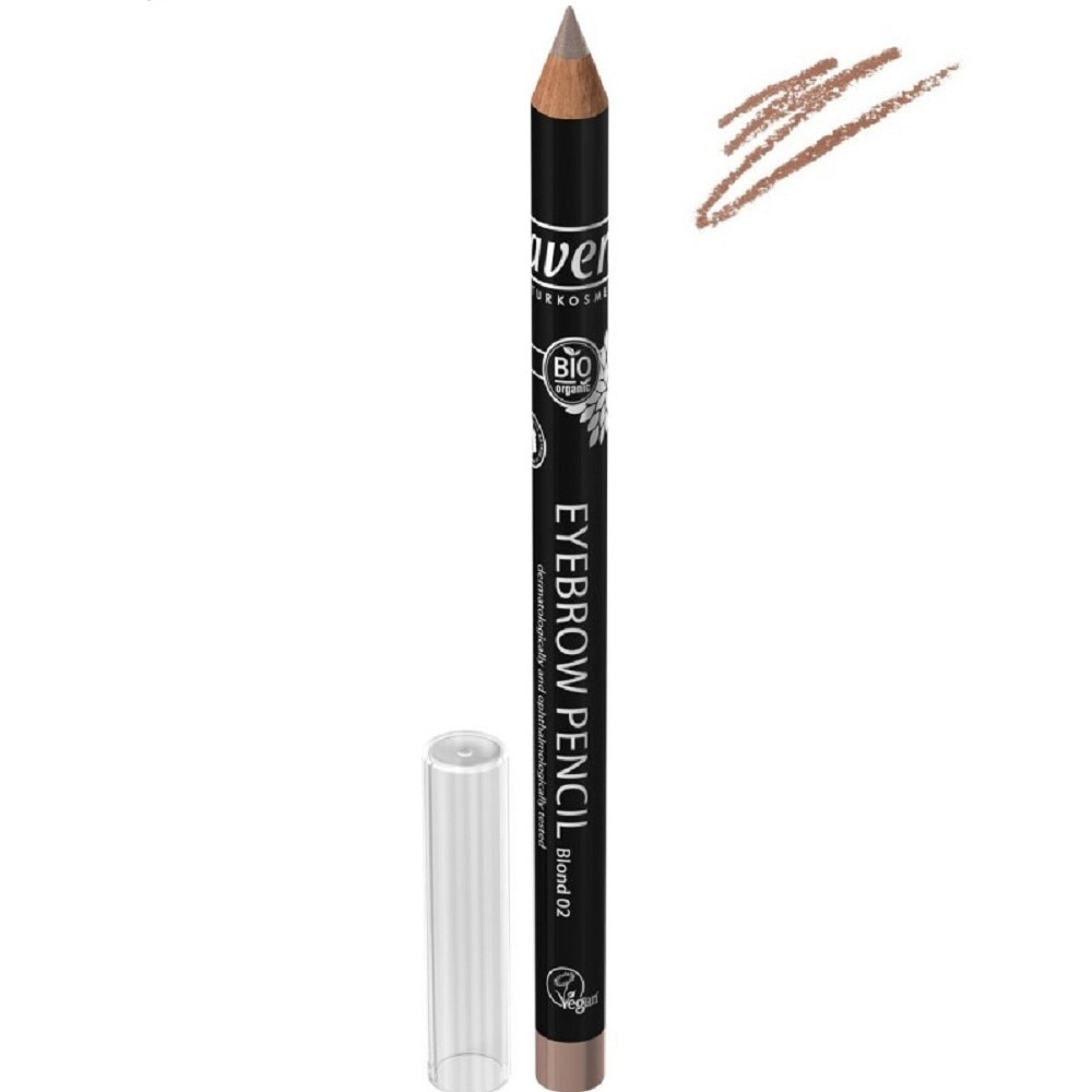 Creion bio pentru sprancene 02 Blond 1,14 g Lavera
