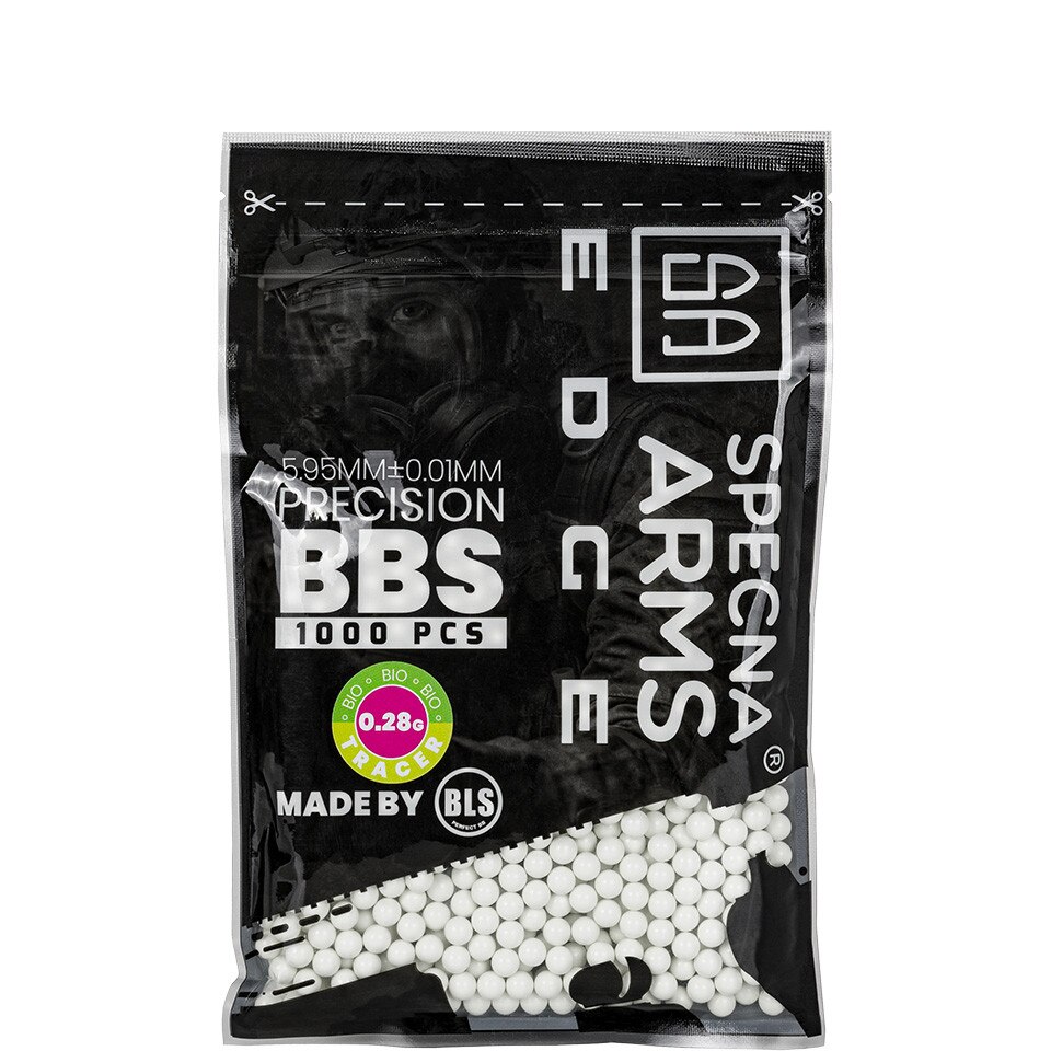 Bile Fosforescente Specna Arms TRACER BIO 0.28g - 1000buc