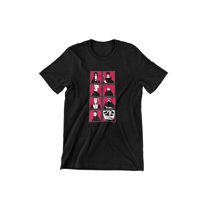 Naruto Shippuden gyerek póló, Akatsuki keretekkel