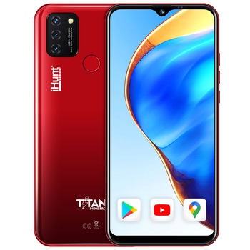 Telefon mobil iHunt Titan P4000 Pro 2021, Dual SIM, 32GB, 2GB RAM, 4G, Red Telefon mobil iHunt Titan P4000 Pro 2021, Dual SIM, 32GB, 2GB RAM, 4G, Red