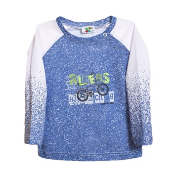 Bluza bebe maneca lunga RIDERS, blue Bluza bebe maneca lunga RIDERS, blue
