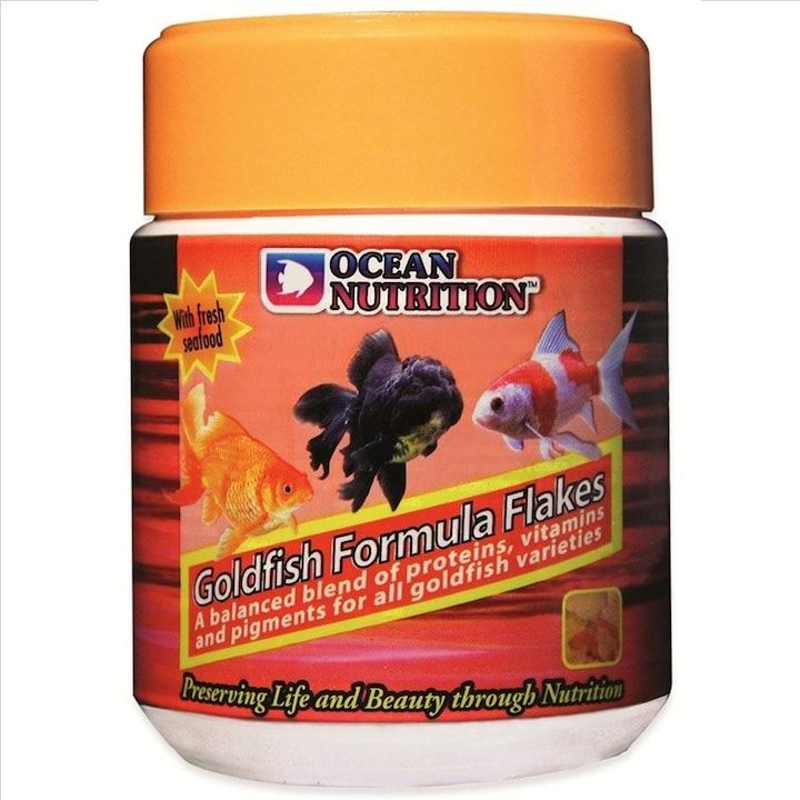 Hrana pesti acvariu - Ocean Nutrition Goldfish Formula Flakes 34g