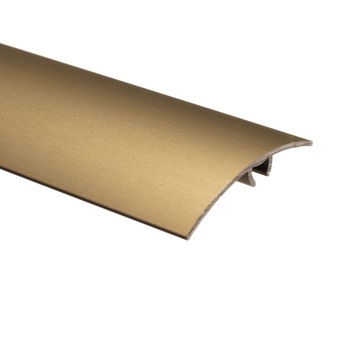 Profil de Trecere cu Functie Dubla cu Surub Ascuns, Aluminiu, 50 mm x 2.7 m, Culoare Bronz Profil de Trecere cu Functie Dubla cu Surub Ascuns, Aluminiu, 50 mm x 2.7 m, Culoare Bronz