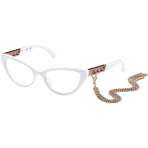Rame ochelari de dama GUESS GU2783 021, alb/auriu