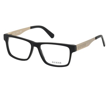 Rame ochelari de barbati Guess GU1995 002 56, auriu/negru Rame ochelari de barbati Guess GU1995 002 56, auriu/negru