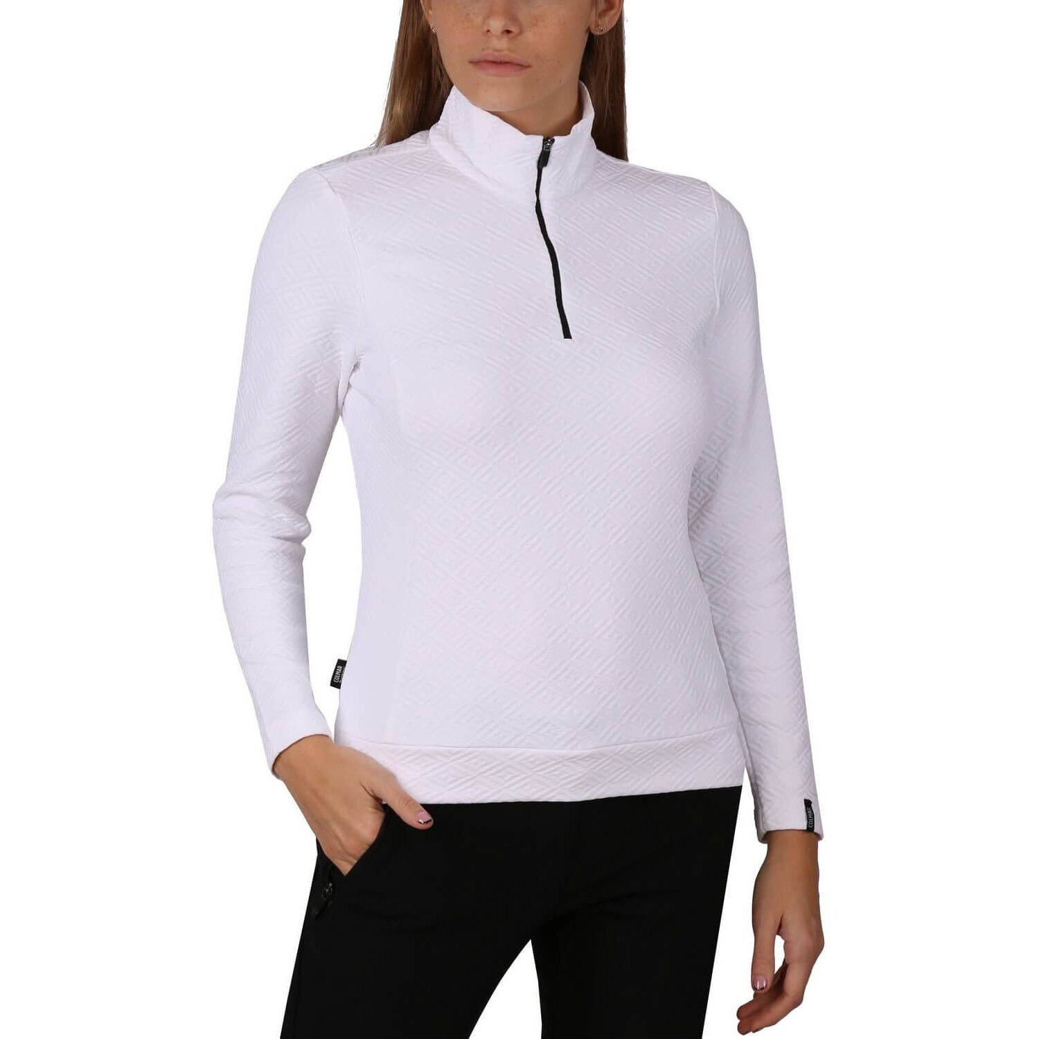 Bluza polar femei, Colmar Stylish, Alb M