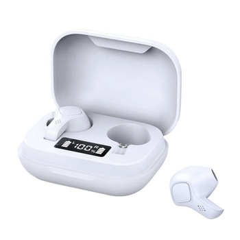 Casti Smart Techstar® TWS S20 , Wireless, Bluetooth V5.0, HD Audio, Touch, IPX5, iOS, Android, 300mAh, Type-C, Alb Casti Smart Techstar® TWS S20 , Wireless, Bluetooth V5.0, HD Audio, Touch, IPX5, iOS, Android, 300mAh, Type-C, Alb