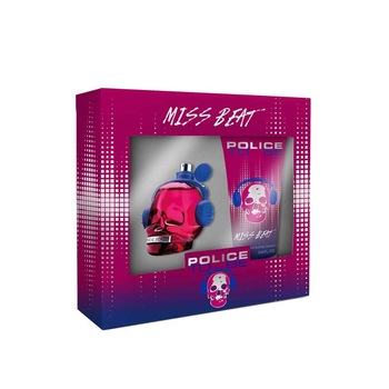 Set Police To be Miss Beat apa de parfum 40 ml + 100 ml lotiune de corp Set Police To be Miss Beat apa de parfum 40 ml + 100 ml lotiune de corp