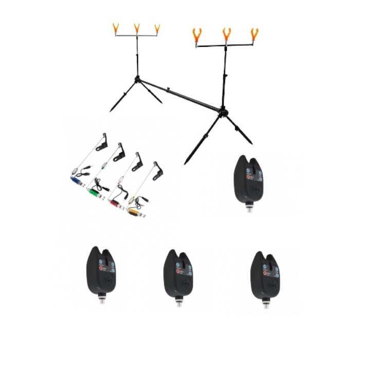 OEM Rod Pod 4 állomás, 4 figyelmeztetés és 4 lengő lámpával