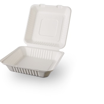 Caserola 1 compartiment cu capac FBMB 1, 228x230x80 mm, 10 buc/set, biodegradabila Caserola 1 compartiment cu capac FBMB 1, 228x230x80 mm, 10 buc/set, biodegradabila