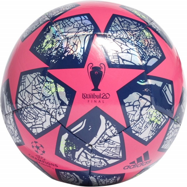 Minge fotbal Adidas Finale Istanbul Training, roz/bleumarin, 5