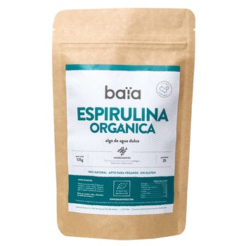 Spirulina bio pulbere Baia Food, 125g Spirulina bio pulbere Baia Food, 125g