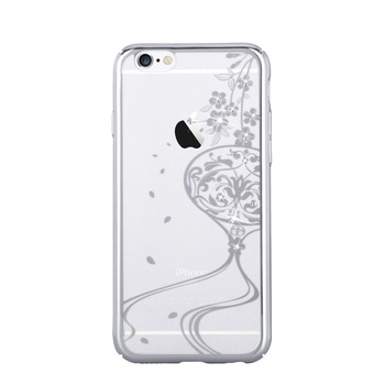 Carcasa de protectie Devia Crystal Secret Garden pentru iPhone 6/6S ,argintiu Carcasa de protectie Devia Crystal Secret Garden pentru iPhone 6/6S ,argintiu