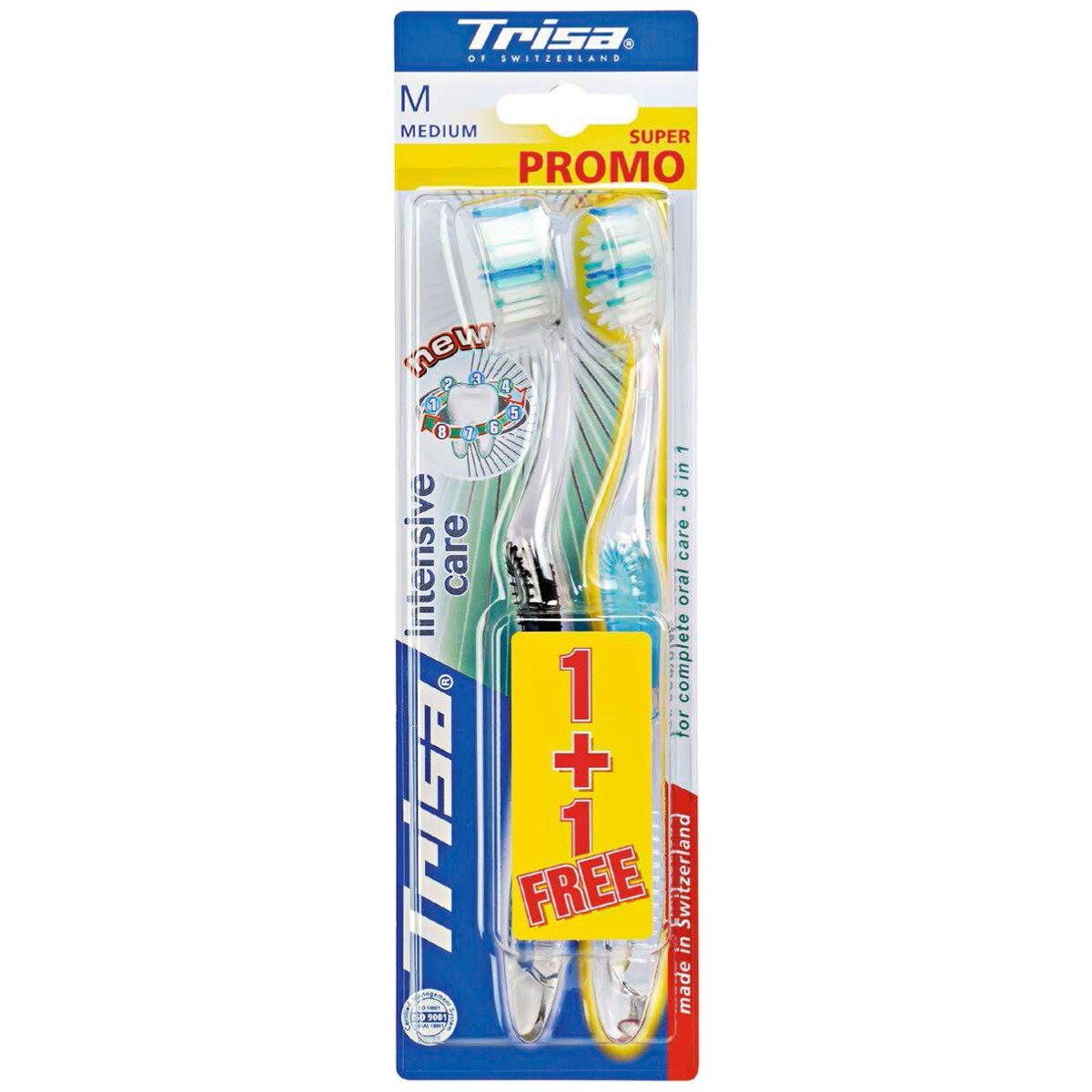 Periuta de dinti Trisa Intensive Care Duo Medium