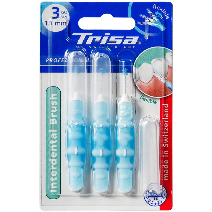 Интердентални четки Trisa 667161 ISO 3 1.1мм
