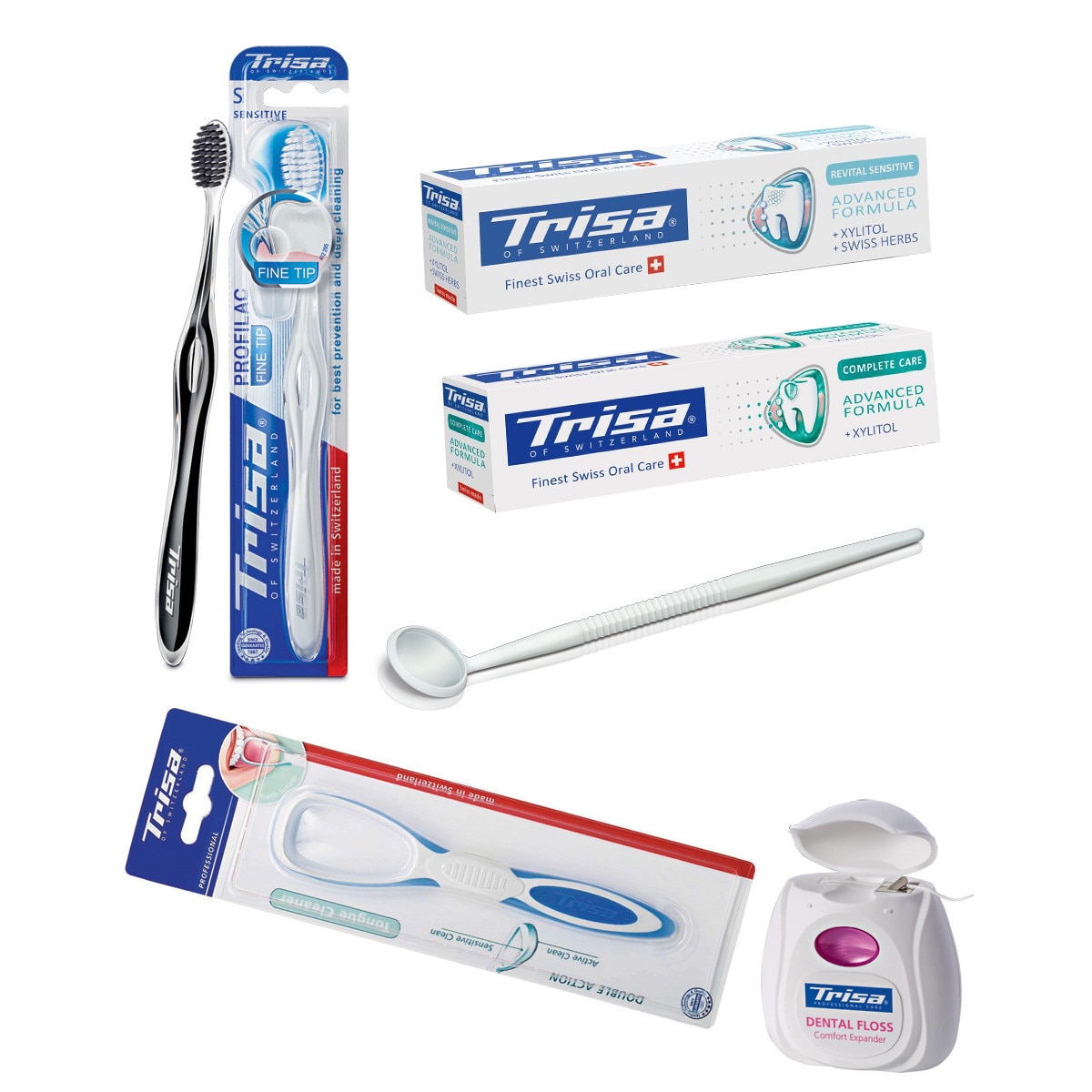 Pachet ingrijire orala Trisa Oral Care Sensitive