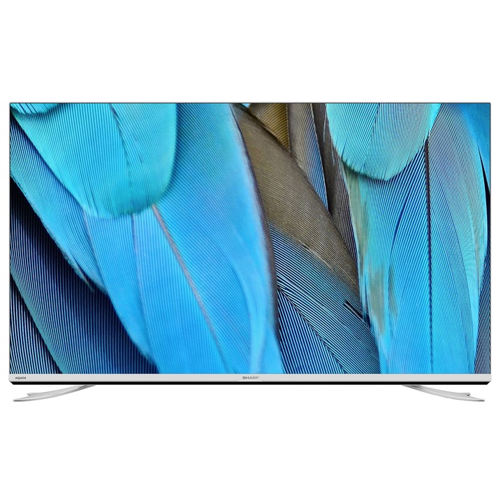 Televizor LED Smart Sharp, 139 cm, LC-55XUF8772ES, 4K Ultra HD, Clasa A