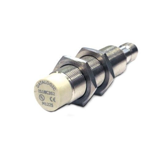 Senzor inductiv M12 scurt NPN NO 3 fire 2m cablu