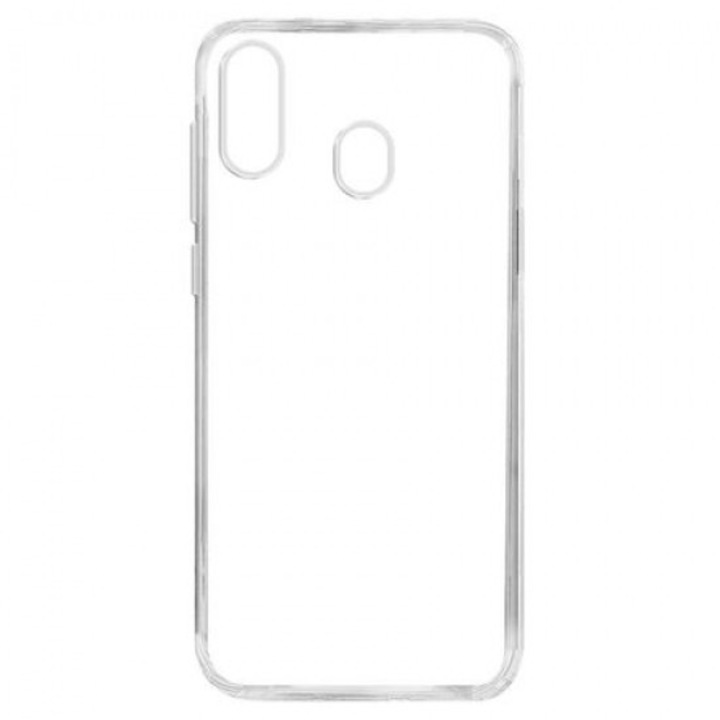 Husa protectie din silicon slim compatibila cu Samsung Galaxy A20e, transparenta