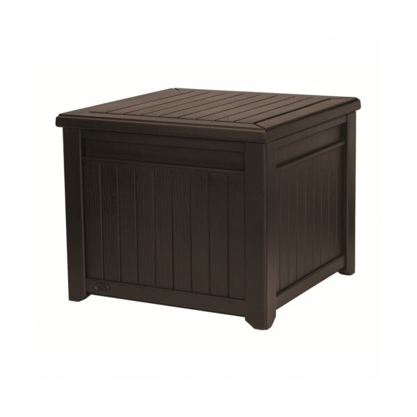 Cutie depozitare tip masuta, Cube Wood 208L, maro