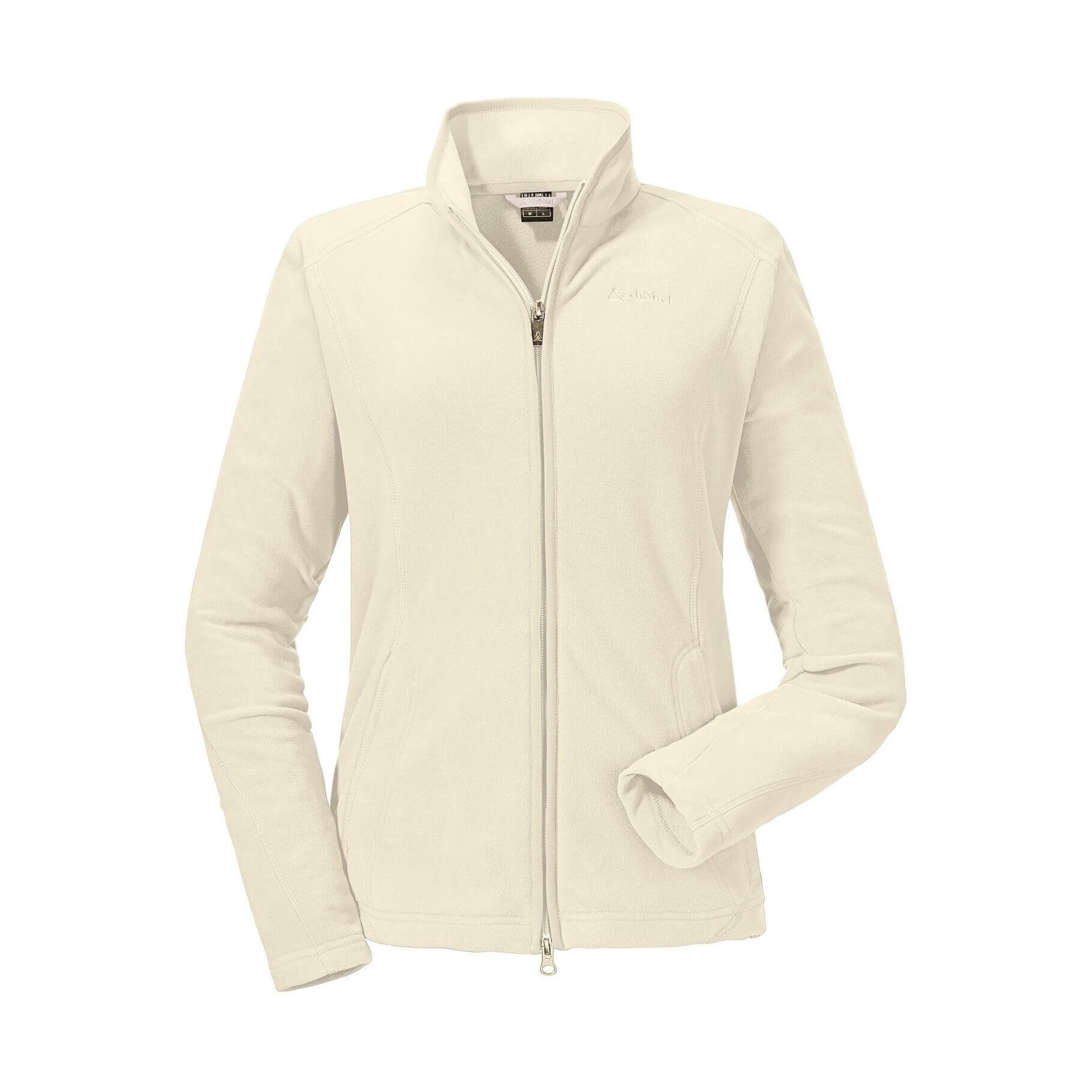 Bluza polar femei, Schöffel Fleece Jacket Leona2, Alb