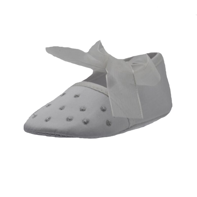 Botosei material textil, fete, Mini Junior, Alb