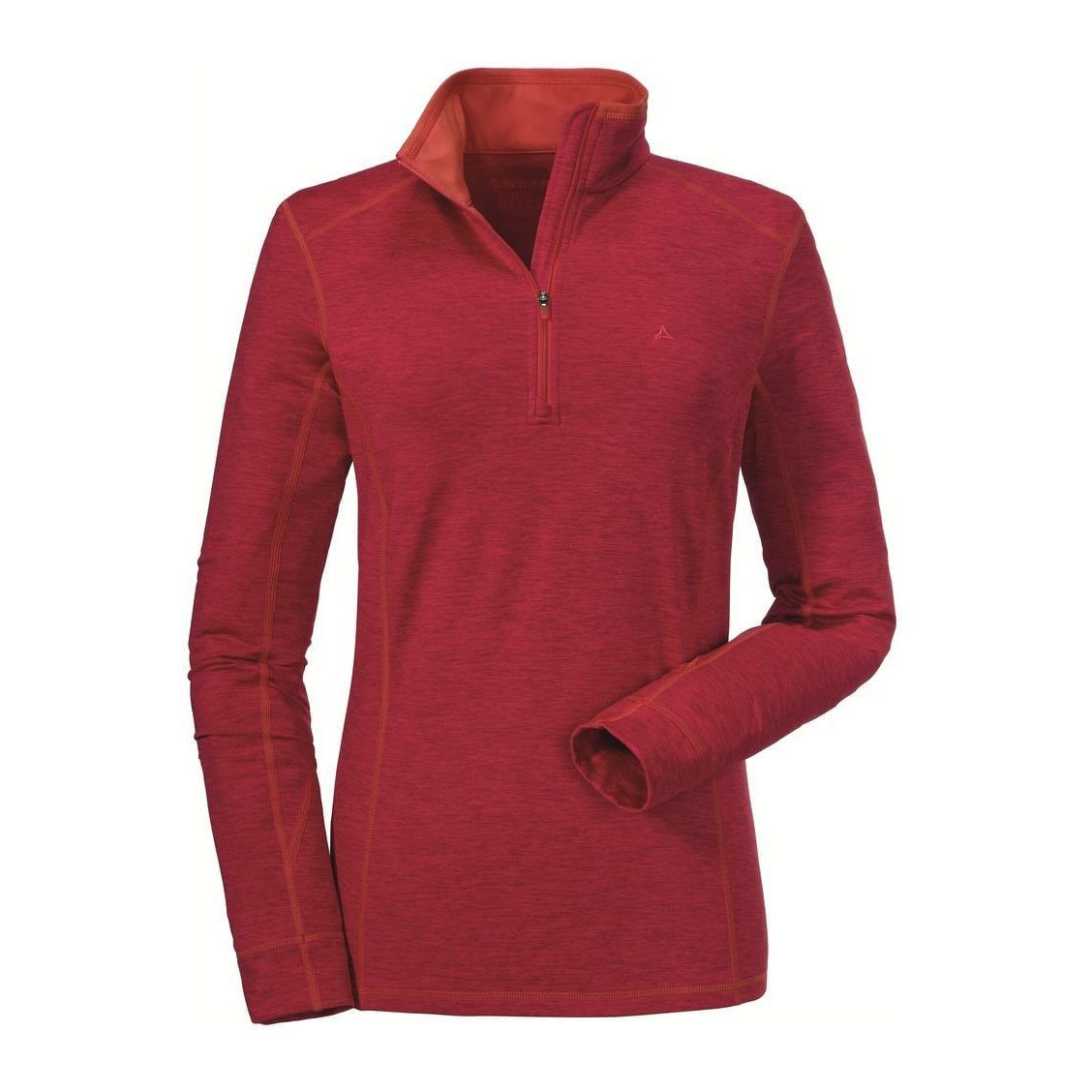 Bluza polar femei, Schöffel Longsleeve Lienz7, Rosu