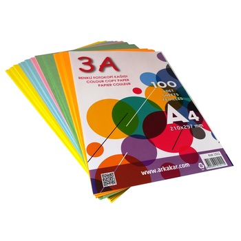 Hartie copiator color A4, 100 coli/top, 5 culori Hartie copiator color A4, 100 coli/top, 5 culori