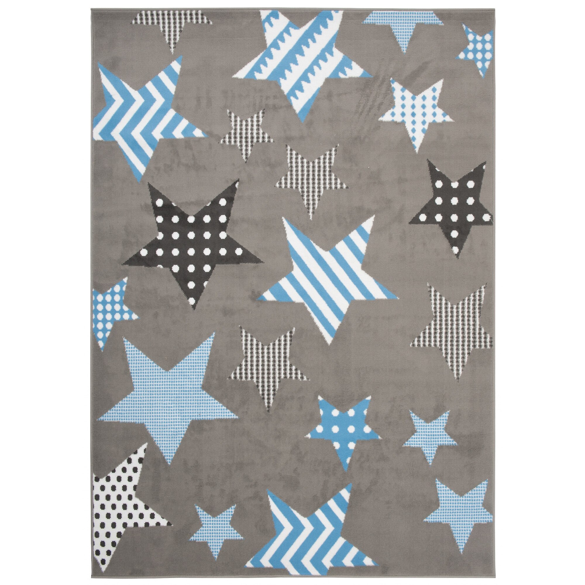 Covor Luxury Modern Short Pile Chemex DK23A EYM gri 250x300