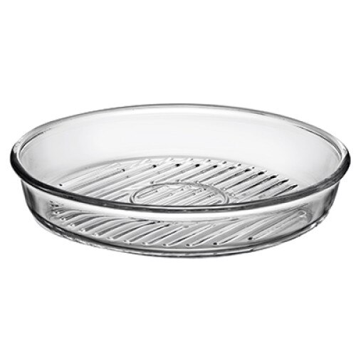 Vas termorezistent rotund Borcam Grill 26 cm 59534 1720 ml