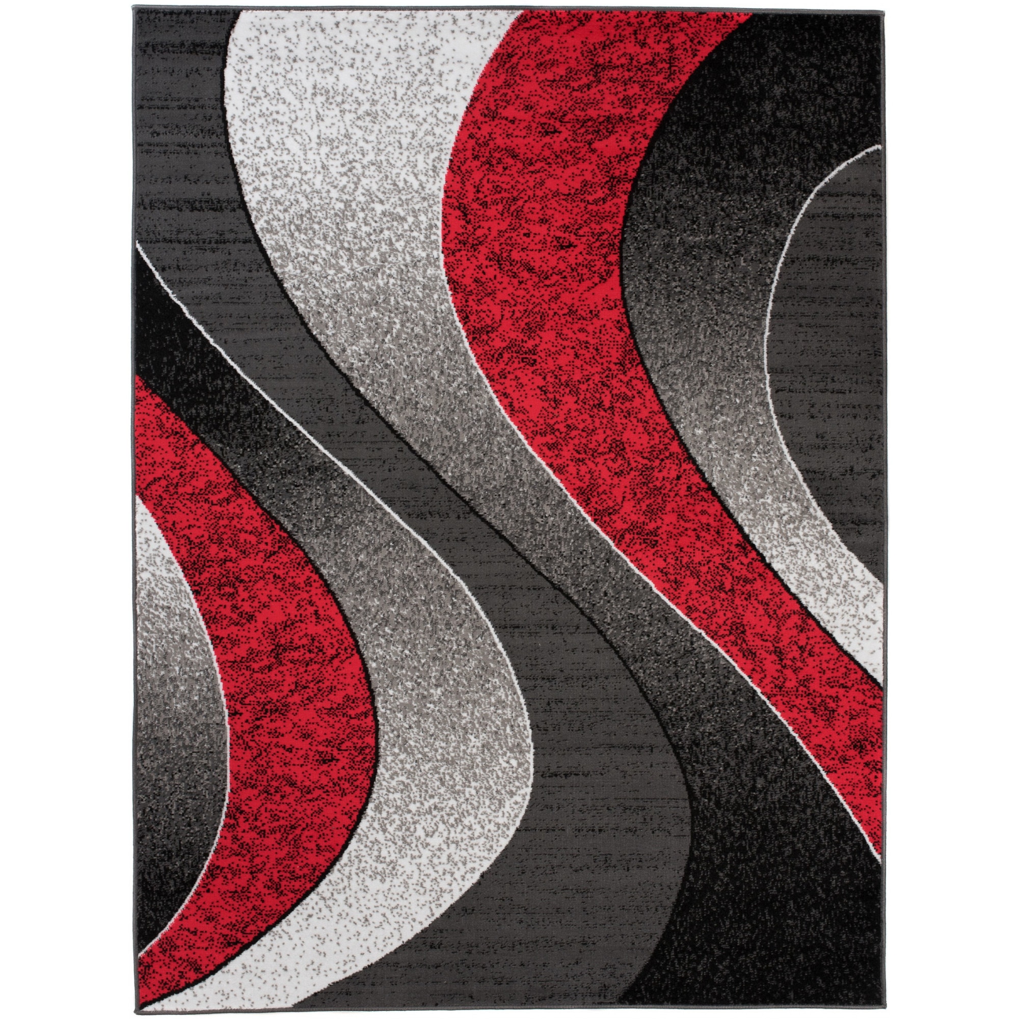 Covor Luxury Modern Short Pile Chemex K857B red 250x300