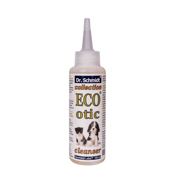 Solutie pentru igienizarea canalului auricular la caini si pisici, Dr. Schmidt ECO OTIC, 100 ml Solutie pentru igienizarea canalului auricular la caini si pisici, Dr. Schmidt ECO OTIC, 100 ml