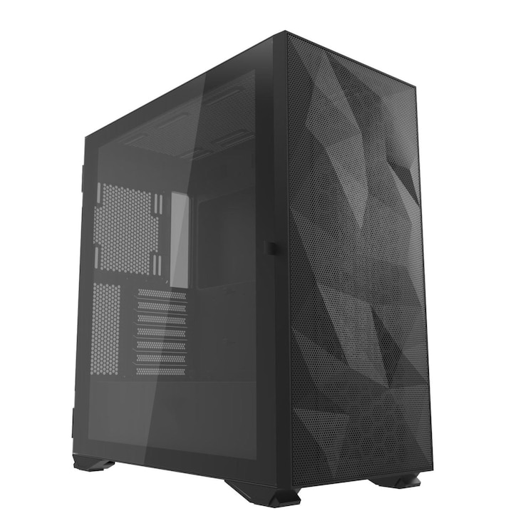 Carcasa Thermaltake View 31 Tempered Glass Edition, fara sursa, Negru