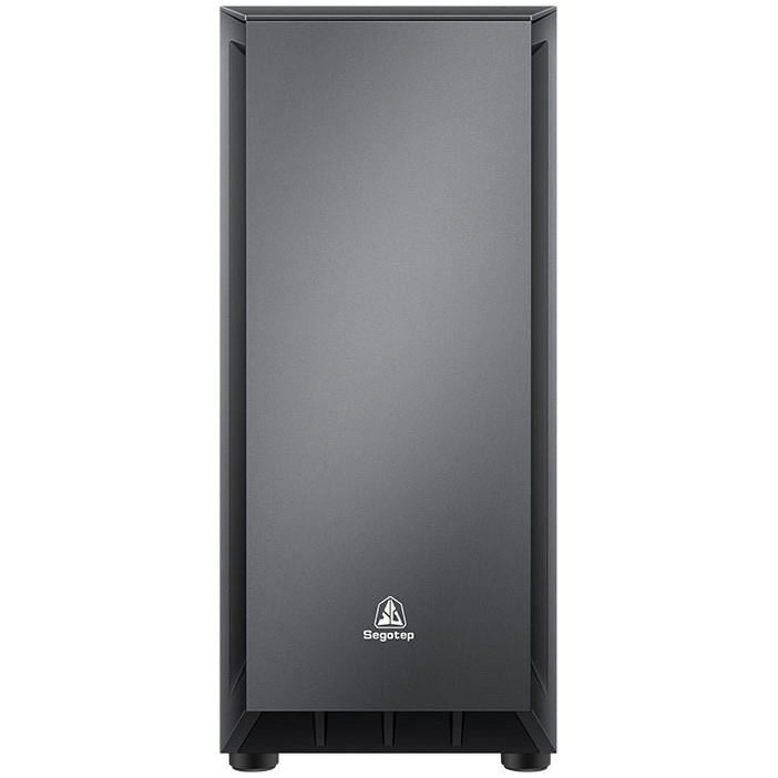 Carcasa Segotep Gank 5, Mid-Tower, fara sursa, ATX, Black