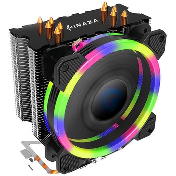 Cooler procesor Inaza Polar 5 RGB, compatibil AMD/Intel Cooler procesor Inaza Polar 5 RGB, compatibil AMD/Intel